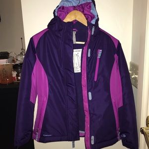Girl’s Champion Double Layer Purple Jacket